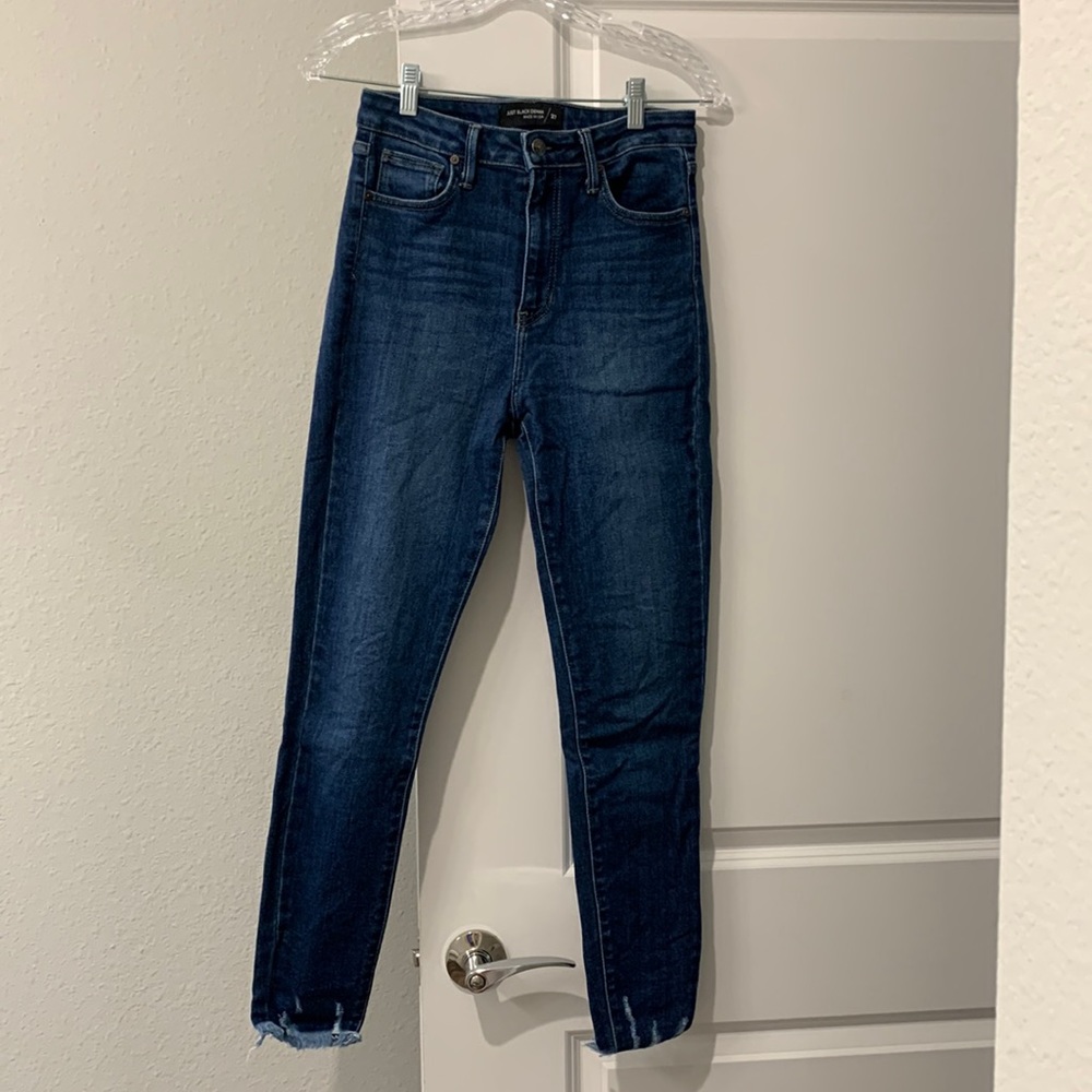 Blue Jean Leggings from Just Black